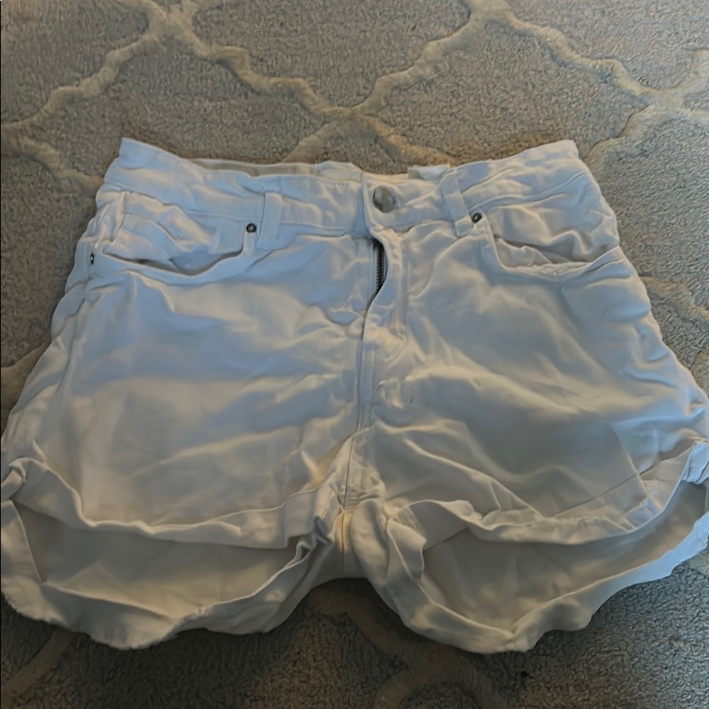 Women's White Shorts